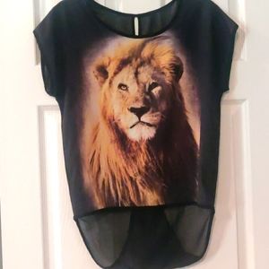 Lion dress shirt